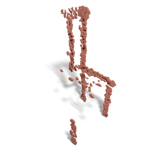 Chair input point cloud